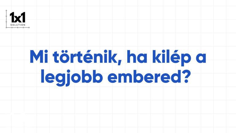 Mi történik, ha kilép a legjobb embered? A legtöbb cég itt vérzik el